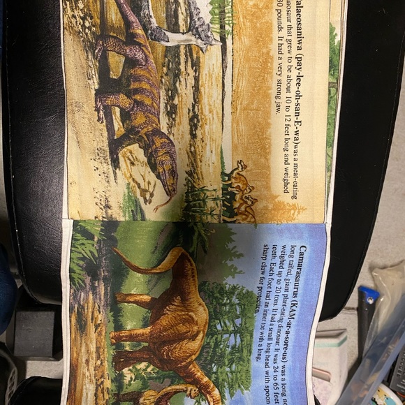 Dinosaur cloth book - Picture 3 of 5